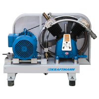 Компрессор поршневой дожимной (бустер) KRAFTMANN 3-42-74 (1755 л мин)