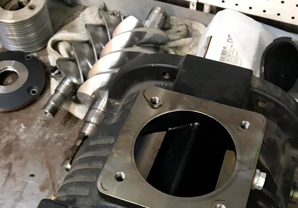 Ремонт винтового компрессора