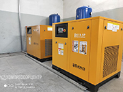 Винтовой компрессор "Berg" ВК-18.5/8 Р и вертикальный ресивер "Remeza" РВ 500.11.00