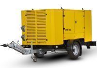 Винтовой компрессор Atmos PDP 190-8,6 (на шасси, фикс. высота, с тормозами)