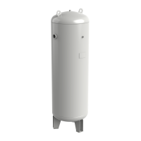 Ресивер вертикальный DNT РВ 500-16.600-3 (из нержавеющей стали)