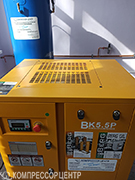 Проект - Винтовые компрессоры Berg ВК-5.5/10Р для Института Теплофизики СО РАН